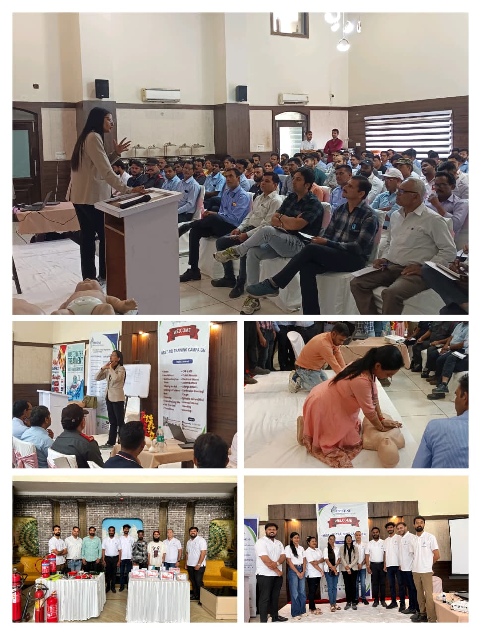 First Aid Training Campaign by Pristine Associates
